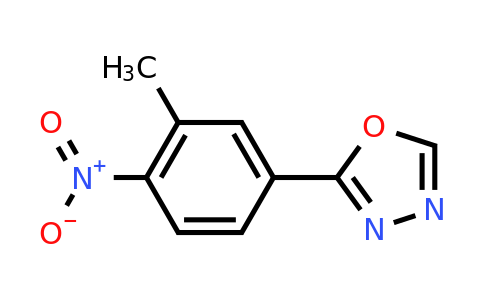 CAS 1118786-96-1 | 2-(3-Methyl-4-nitrophenyl)-1,3,4-oxadiazole