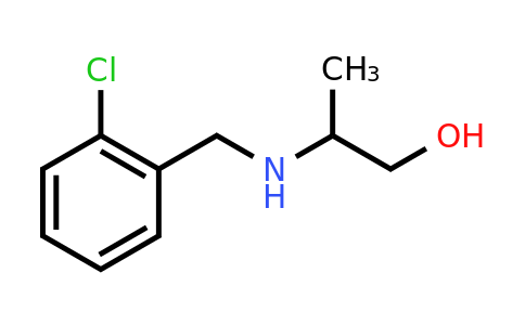 CAS 1118787-00-0 | 2-{[(2-chlorophenyl)methyl]amino}propan-1-ol