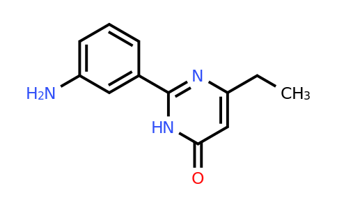 CAS 1118787-02-2 | 2-(3-Aminophenyl)-6-ethyl-3,4-dihydropyrimidin-4-one
