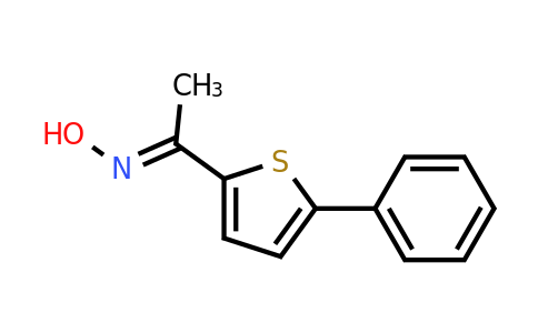 CAS 1118787-04-4 | N-[1-(5-Phenylthiophen-2-yl)ethylidene]hydroxylamine