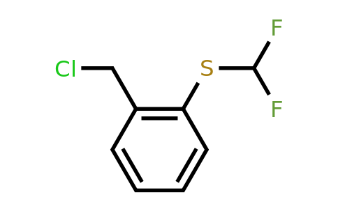 CAS 1118787-18-0 | 1-(Chloromethyl)-2-[(difluoromethyl)sulfanyl]benzene
