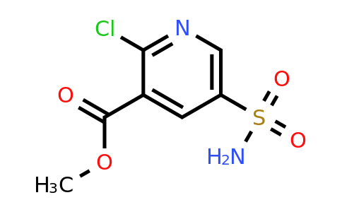CAS 1118787-24-8 | Methyl 2-chloro-5-sulfamoylpyridine-3-carboxylate