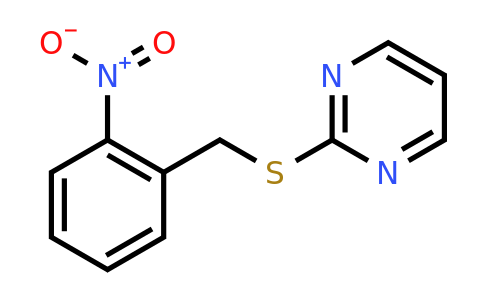 CAS 1118787-28-2 | 2-{[(2-nitrophenyl)methyl]sulfanyl}pyrimidine