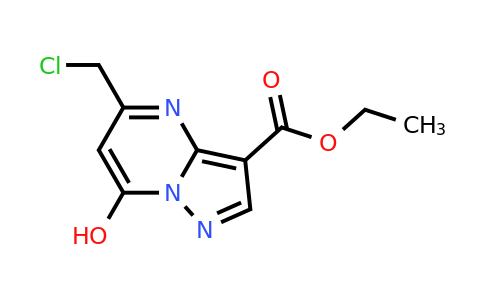CAS 1118787-44-2 | Ethyl 5-(chloromethyl)-7-hydroxypyrazolo[1,5-a]pyrimidine-3-carboxylate