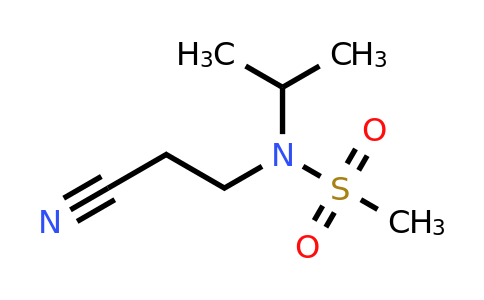 CAS 1118787-68-0 | N-(2-Cyanoethyl)-N-(propan-2-yl)methanesulfonamide