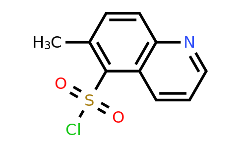 CAS 1118787-72-6 | 6-Methylquinoline-5-sulfonyl chloride