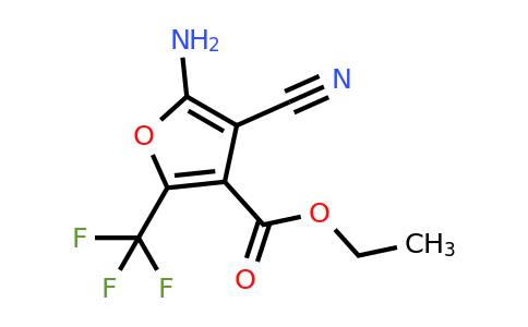 CAS 1118787-87-3 | Ethyl 5-amino-4-cyano-2-(trifluoromethyl)furan-3-carboxylate
