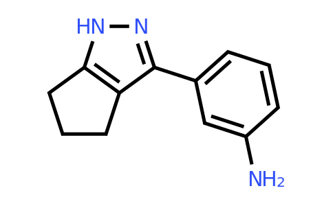 CAS 1118788-10-5 | 3-{1H,4H,5H,6H-cyclopenta[c]pyrazol-3-yl}aniline