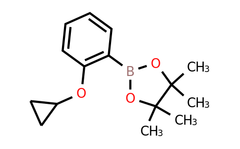 CAS 1119090-11-7 | 2-(2-Cyclopropoxyphenyl)-4,4,5,5-tetramethyl-1,3,2-dioxaborolane