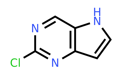 2-chloro-5H-pyrrolo[3,2-d]pyrimidine