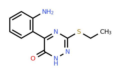 CAS 1119452-05-9 | 5-(2-Aminophenyl)-3-(ethylthio)-1,2,4-triazin-6(1H)-one