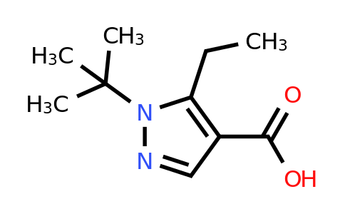 CAS 1119459-44-7 | 1-tert-Butyl-5-ethyl-1H-pyrazole-4-carboxylic acid
