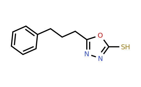CAS 1119505-40-6 | 5-(3-Phenylpropyl)-1,3,4-oxadiazole-2-thiol