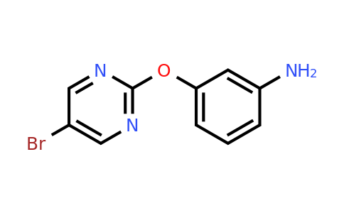 CAS 111986-67-5 | 3-((5-Bromopyrimidin-2-yl)oxy)aniline