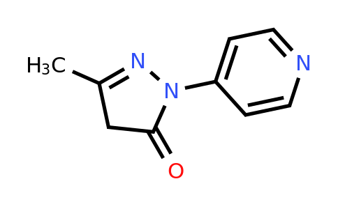 CAS 111988-01-3 | 3-methyl-1-(pyridin-4-yl)-4,5-dihydro-1H-pyrazol-5-one
