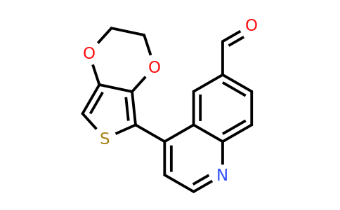 CAS 1119899-28-3 | 4-(2,3-Dihydrothieno[3,4-b][1,4]dioxin-5-yl)quinoline-6-carbaldehyde