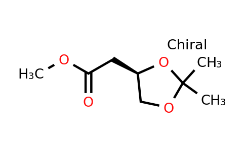 CAS 112031-10-4 | (R)-Methyl 2-(2,2-dimethyl-1,3-dioxolan-4-yl)acetate