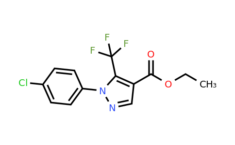 CAS 112055-36-4 | Ethyl 1-(4-chlorophenyl)-5-(trifluoromethyl)-1H-pyrazole-4-carboxylate