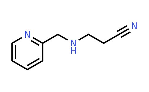 CAS 112086-58-5 | 3-[(Pyridin-2-ylmethyl)amino]propanenitrile