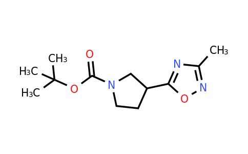 CAS 1121057-53-1 | 1-Boc-3-(3-Methyl-1,2,4-oxadiazol-5-yl)pyrrolidine