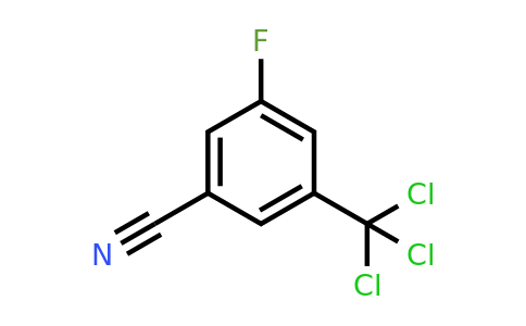 CAS 1121586-25-1 | 3-fluoro-5-(trichloromethyl)benzonitrile