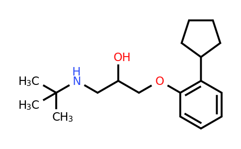 CAS 112160-87-9 | 1-(tert-Butylamino)-3-(2-cyclopentylphenoxy)propan-2-ol