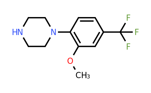CAS 1121600-45-0 | 1-(4-(trifluoromethyl)-2-methoxyphenyl)piperazine