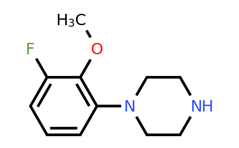 CAS 1121613-46-4 | 1-(3-fluoro-2-methoxyphenyl)piperazine