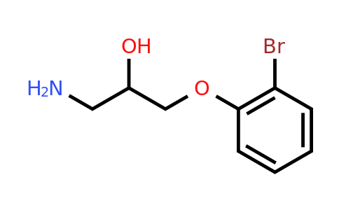 CAS 112169-37-6 | 1-amino-3-(2-bromophenoxy)propan-2-ol