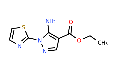 CAS 112267-06-8 | ethyl 5-amino-1-(1,3-thiazol-2-yl)-1H-pyrazole-4-carboxylate