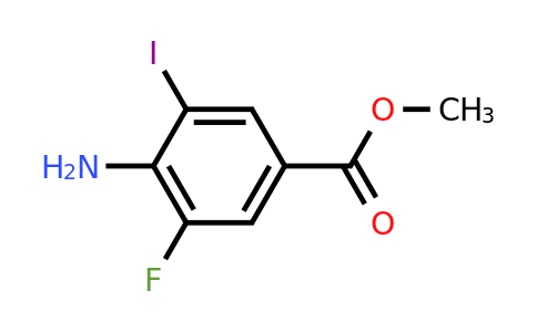 CAS 1123172-01-9 | Methyl 4-amino-3-fluoro-5-iodobenzoate