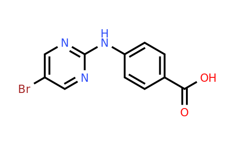 CAS 1123515-90-1 | 4-((5-Bromopyrimidin-2-yl)amino)benzoic acid