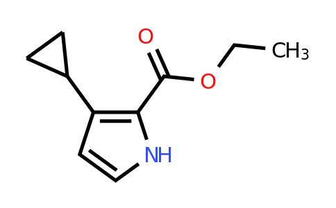 CAS 1123725-69-8 | Ethyl 3-cyclopropyl-1H-pyrrole-2-carboxylate
