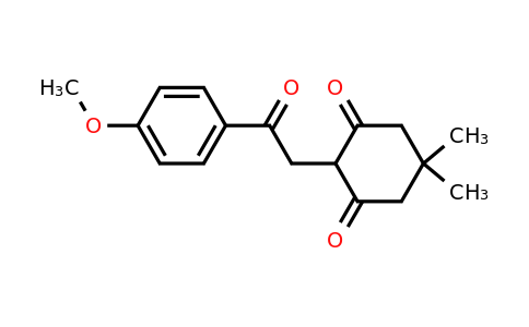 CAS 112404-28-1 | 2-[2-(4-methoxyphenyl)-2-oxoethyl]-5,5-dimethylcyclohexane-1,3-dione