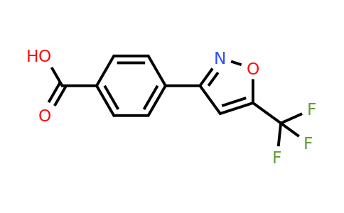 CAS 1124198-95-3 | 4-(5-(trifluoromethyl)isoxazol-3-yl)benzoic acid