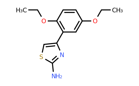 CAS 112434-78-3 | 4-(2,5-diethoxyphenyl)-1,3-thiazol-2-amine