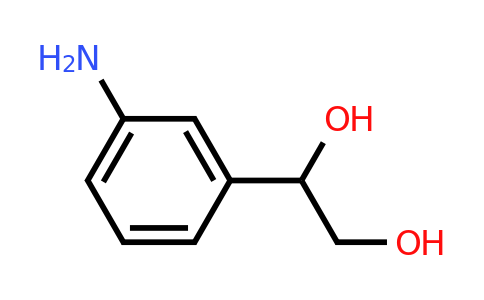CAS 112534-31-3 | 1-(3-aminophenyl)ethane-1,2-diol