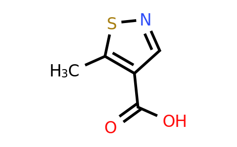 CAS 1125409-67-7 | 5-Methyl-1,2-thiazole-4-carboxylic acid