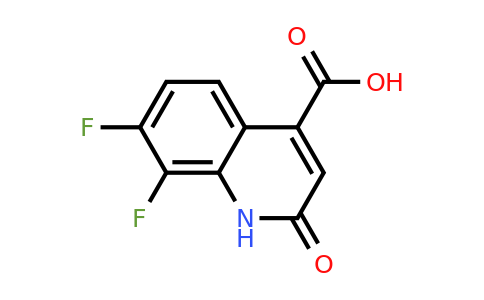 CAS 1125702-49-9 | 7,8-Difluoro-2-oxo-1,2-dihydroquinoline-4-carboxylic acid