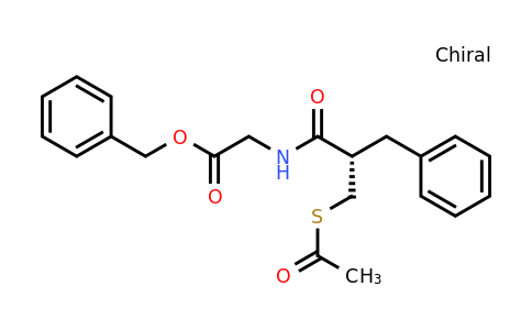 CAS 112573-73-6 | benzyl (S)-(3-(acetylthio)-2-benzylpropanoyl)glycinate