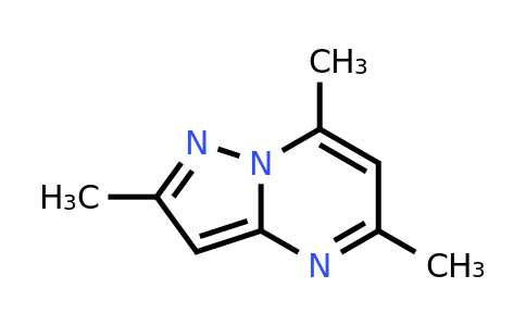 CAS 112581-74-5 | 2,5,7-Trimethylpyrazolo[1,5-A]pyrimidine