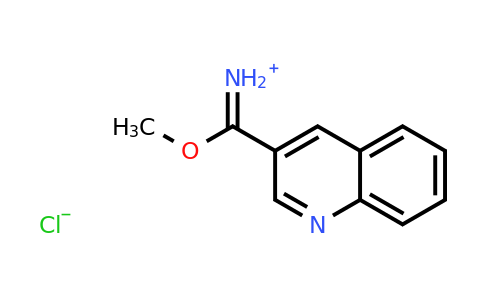 CAS 1125846-27-6 | Methoxy(quinolin-3-YL)methaniminium chloride