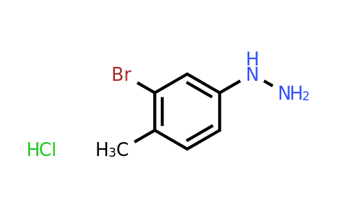 CAS 112627-04-0 | (3-Bromo-4-methylphenyl)hydrazine hydrochloride