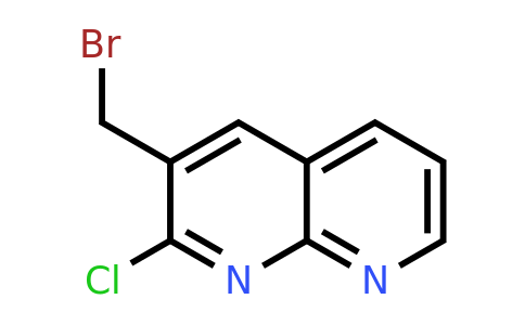 CAS 1126424-63-2 | 3-(bromomethyl)-2-chloro-1,8-naphthyridine