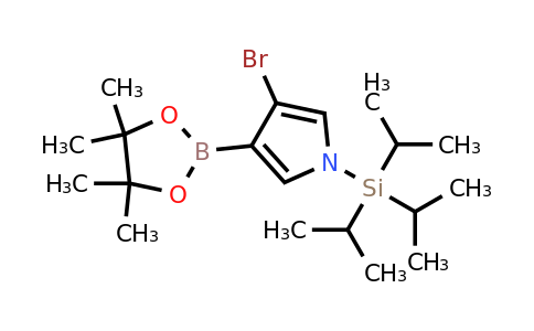 CAS 1126425-94-2 | 3-Bromo-4-(4,4,5,5-tetramethyl-1,3,2-dioxaborolan-2-YL)-1-(triisopropylsilyl)-1H-pyrrole