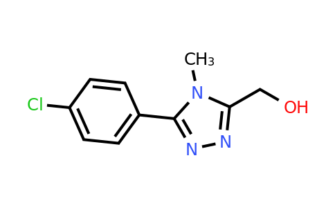 CAS 1126635-66-2 | [5-(4-chlorophenyl)-4-methyl-4H-1,2,4-triazol-3-yl]methanol