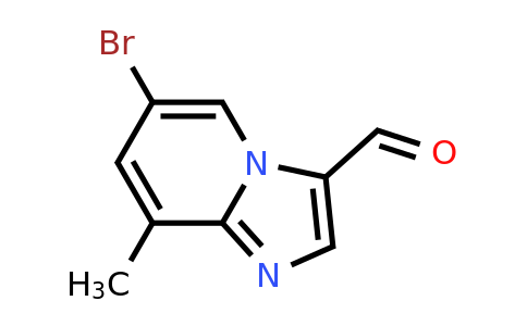6-bromo-8-methylimidazo[1,2-a]pyridine-3-carbaldehyde