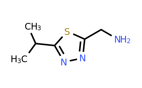 CAS 1126637-96-4 | (5-Isopropyl-1,3,4-thiadiazol-2-YL)methanamine