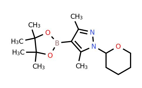 CAS 1126779-11-0 | 3,5-dimethyl-1-(oxan-2-yl)-4-(tetramethyl-1,3,2-dioxaborolan-2-yl)-1H-pyrazole