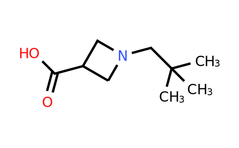 CAS 1127401-92-6 | 1-(2,2-dimethylpropyl)azetidine-3-carboxylic acid